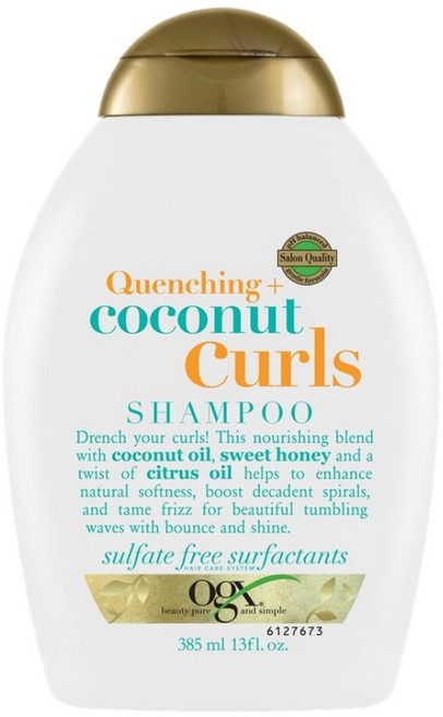 오지엑스 컬리헤어 코코넛 컬스 샴푸 385ml OGX Coconut Curls Shampoo, 1개