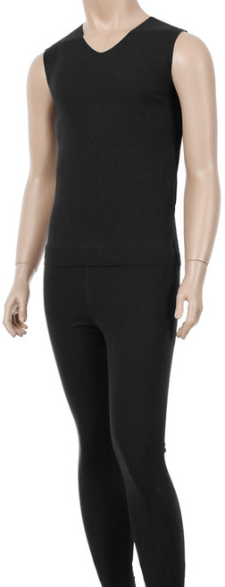 엘라운지 노라인 남성 기모 나시 레깅스 세트