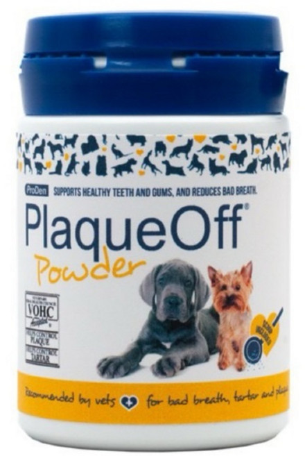 賽恩威特 ProDen 博樂丹 PlaqeOff 犬貓專用潔牙粉 20g, 1個, 口腔/牙垢護理