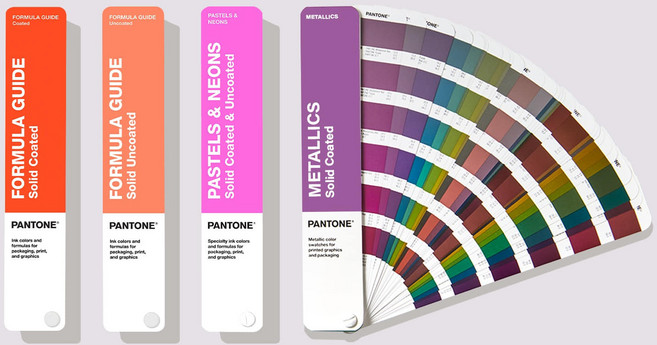 (새상품) 팬톤 칼라칩 솔리드 가이드 세트 (총4권) GP1605B, 1세트