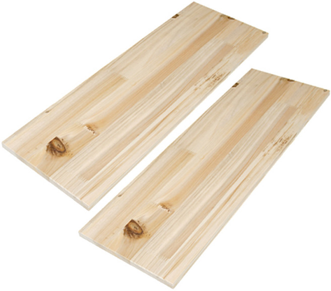 아이베란다 삼나무 원목선반 18T (사이즈선택), 220mm x 800mm 엣지샌딩, 2개