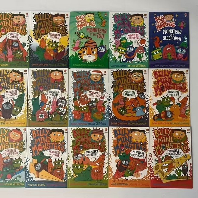 영어원서 빌리앤미니몬스터 Billy and Mini monster 15권+신판2권 17권세트 AR2점대