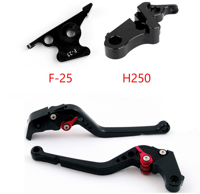 CNC可調式拉桿 適用於 Honda CB300R MSX125, 黑色, 1個