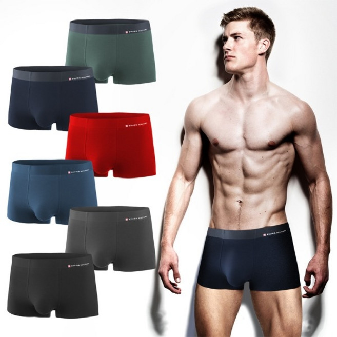 스위스밀리터리 스위스밀리터리 모달 심리스 남자팬티 드로즈속옷