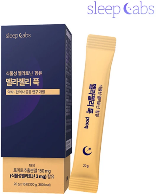 [슬립랩스] 수면건강 최적루틴! 먹기편한 젤리형 멜라토닌 멜라젤리 푹 300g, 1박스, 15회분 - 쿠팡