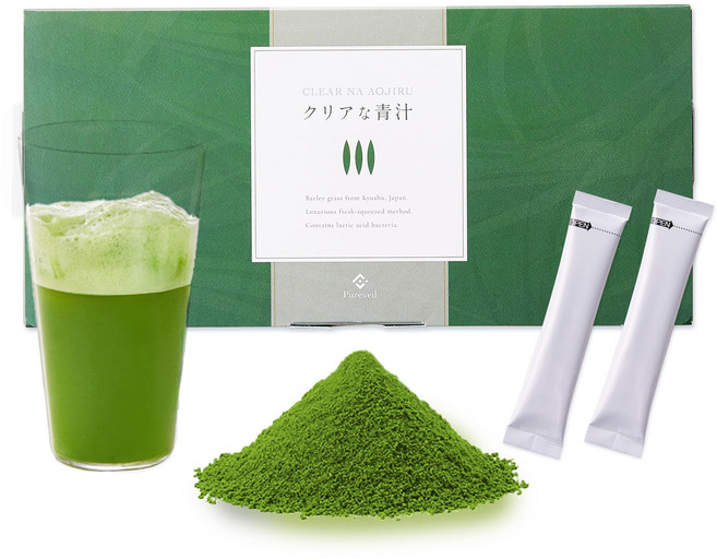 깨끗한 녹즙 유산균 무첨가 무농약 분말 마시기 쉬운 개별 포장 (30포)