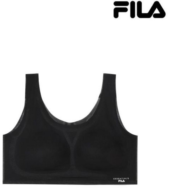 휠라 언더웨어 테크 PN퓨징 브라탑 FI4BAF2646F BLK