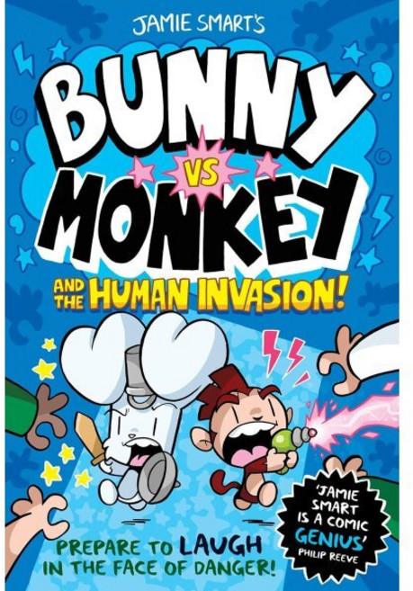 Bunny vs Monkey and the Human Invasion, David Fickling Books
