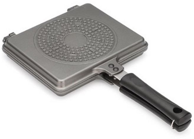 키친아트 인덕션 와플팬 대형 22 x 8 x3cm, 1개