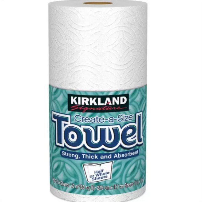 커클랜드 주방타올 키친타올 140매, 6개