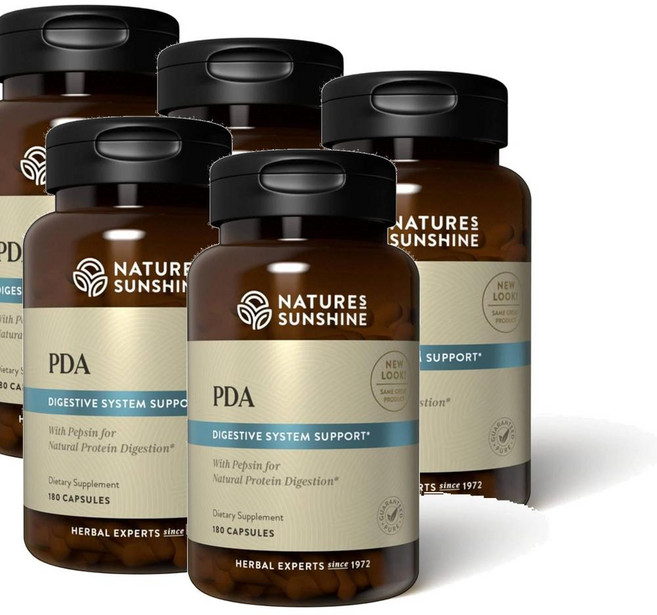 네이처스 선샤인 펩신 프로틴 다이제스티브 Nature's Sunshine PDA, 5개, 180정