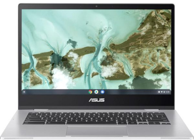 ASUS Chromebook CX1 14인치 FHD Intel® Celeron N4500 프로세서 64GB 스토리지 4GB RAM ChromeOS, 인텔 셀러론 N4500, 2024년 모델