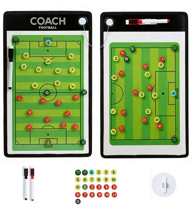 축구 작전판 자석알 세트 축구용품, 1개
