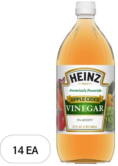 하인즈 애플 사이다 식초, 946ml, 14개