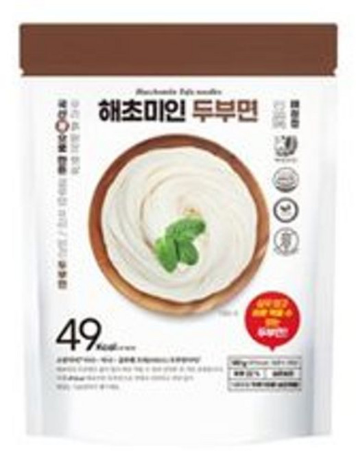 해초미인 두부면 세트 10인분(두부면X10+비빔소스X5+메밀소바 소스X5), 1세트, 180g