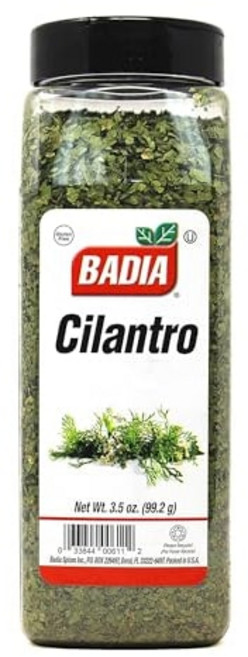 바디아 실란트로 플레이크 3.5 온스 – 밝은 감귤류 허브 Badia Cilantro Flakes 3.5 oz – Bright Citrus Herb Dried Cilantro, 56.7g, 1개