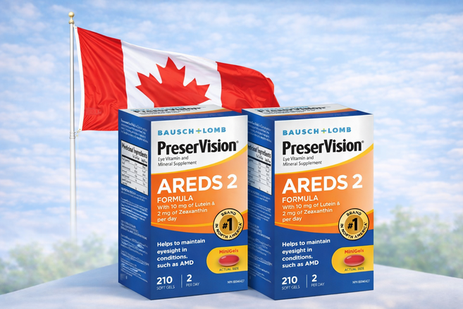 바슈룸 프리저비전 아레즈2 포뮬라 아이 비타민 소프트젤 Bausch + Lomb PreserVision AREDS 2 Formula, 2개, 210정