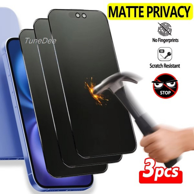 1-3개 매트 프라이버시 세라믹 필름 포코 M7 Pro M5S NFC C75 안티 스파이 스크린, 02 3PCS, 1개