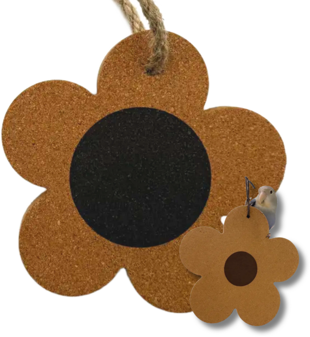 LETOJ 앵무새 코르크 꽃모양 장난감, 1개, 미니플라워