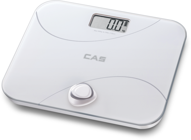 카스 가정용 디지털 체중계 X32, 화이트