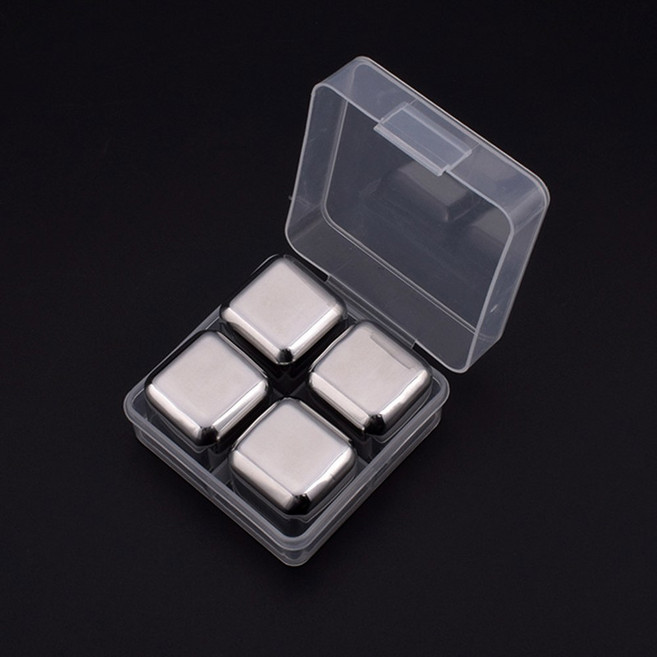 갈륨 마술도구 녹는 40g 30g 금속 저융점 과학실험키트 20g 용품 60g 10g, 4알 304 얼음 박스 사각