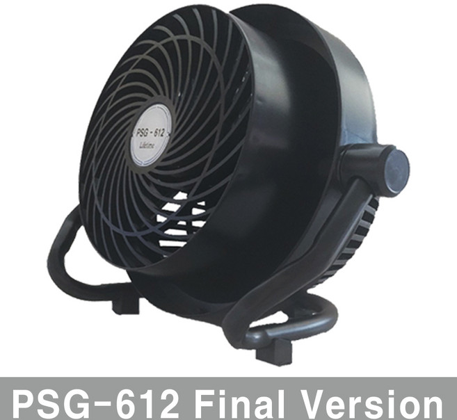 평생고객 PSG-612 DC 12V 써큘레이터 선풍기, PSG-612(선택3)아답터 + 12V 시거잭