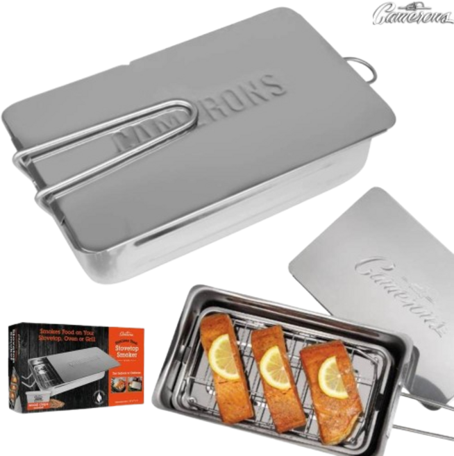 Cameons 카메론즈 미니 훈연기 미니 스모커 훈제기, 1개