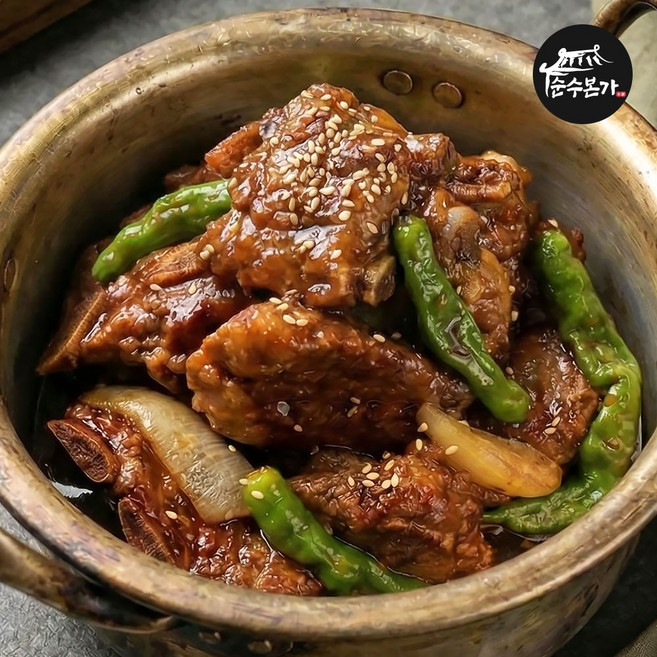 대구 동인동 진한양념 간장 돼지갈비찜 1kg, 1개