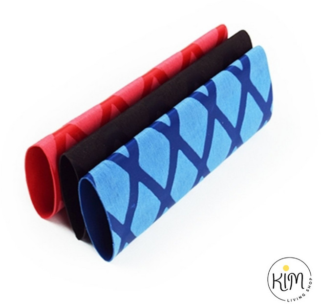 [킴샵] 다용도 손잡이 땀흡수 열수축 밴드 손잡이커버, 레드