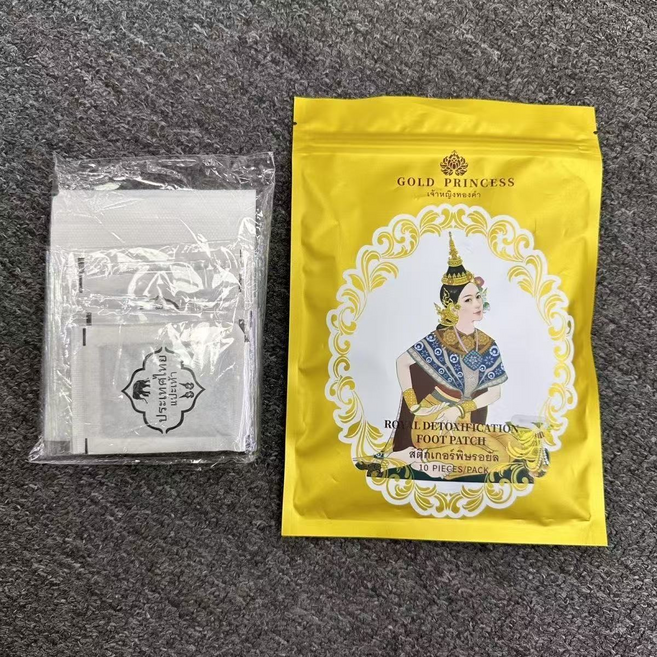 GOLD PRINCESS ROL 排毒足貼 10片裝, 泰國金標足貼2包, 1套