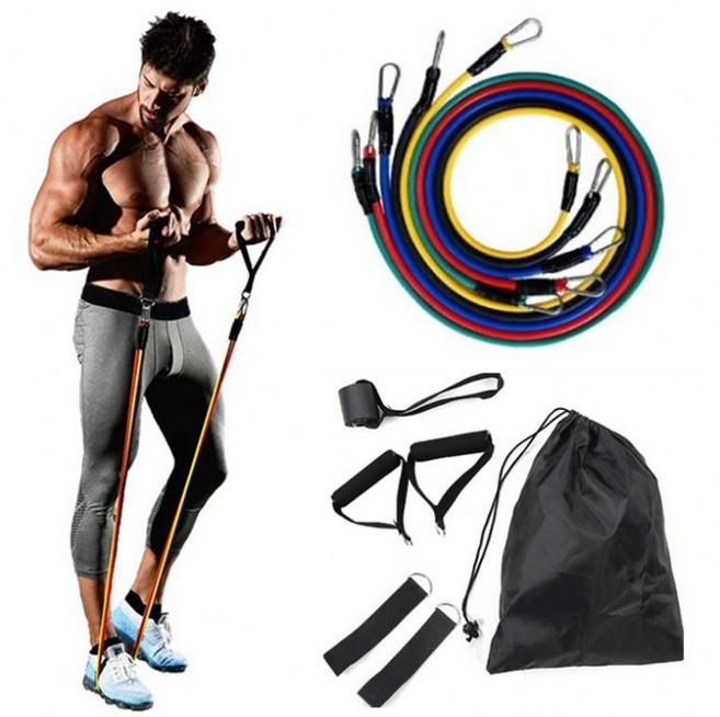 멀티 튜빙밴드 세트 라텍스 홈트 전신 근력운동 스트레칭, 상세페이지 참조, 상세페이지 참조