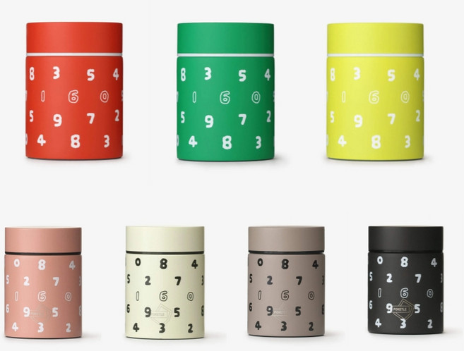 소우소우 x POKETLE 죽통 스프 보온통 7종, 레몬