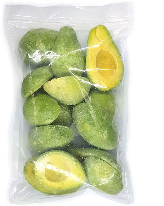 손씨푸드 냉동 아보카도 하프컷, 1kg, 1개