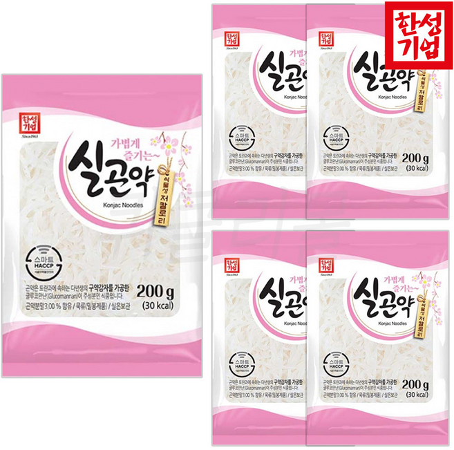한성기업 실곤약, 200g, 5개