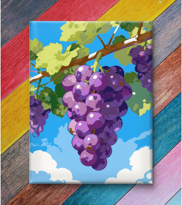 새로운 아이디어 DIY 그림판 15x20cm 미니 사이즈 paint by numbers, 1세트, BT-35