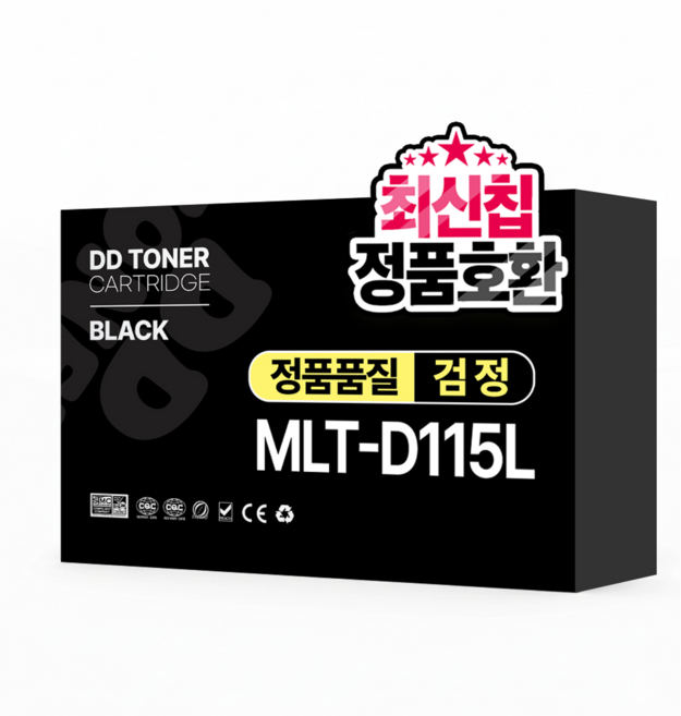 디디토너 MLT-D115L 재생 호환 토너, 1개, 검정