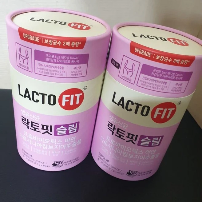 체중 감소 도움 다이어트 효과 기대 성인유산균 건강한 생활 유산균 60포 2개, 60정 - 쿠팡