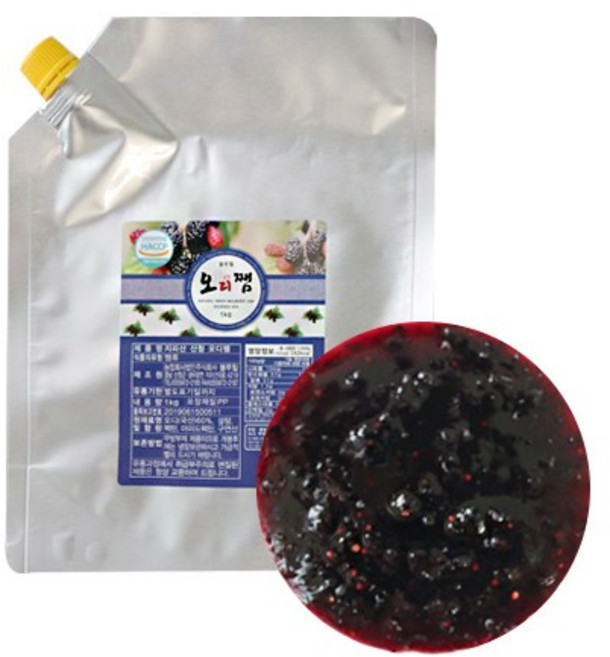 오디잼 파우치잼 1kg, 1개