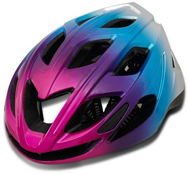 KoreVibe 자전거 헬멧 전동 킥보드 초경량 사이클 인라인, 퍼플 블루, 1개