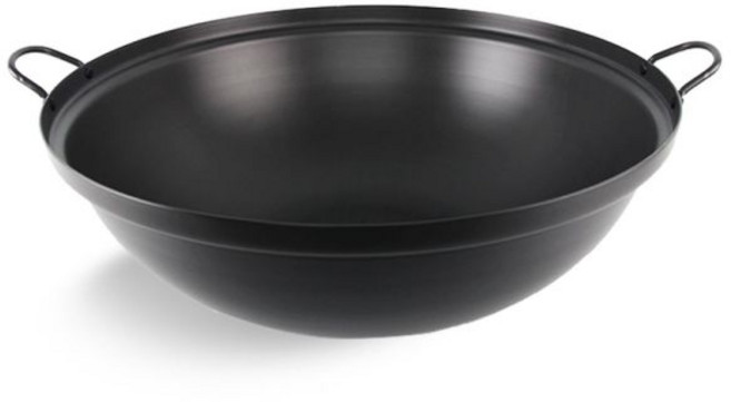 국산 업소용 대형 대용량 큰냄비 튀김냄비 볶음솥 경질 닭튀김솥 70cm, 1개, 경질닭튀김솥