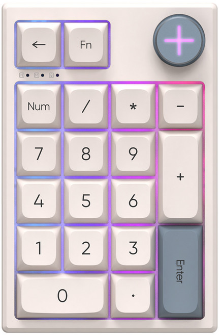 COX CKP01 PRO 3MODE 무선 기계식 넘버패드, 제조사축, 혼합색상