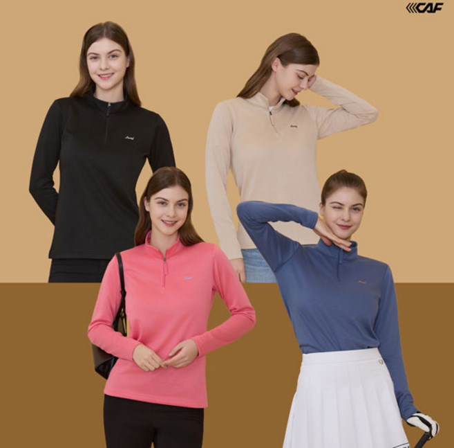 르까프 25SS 여성 데일리 하프집업 4종세트