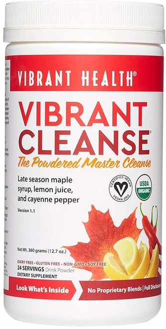 Vibrant Health Vibrant Cleanse Powder 바이브래트 헬스 바이브런트 클리어 파우더 12.7oz(360g), 1개 - 쿠팡