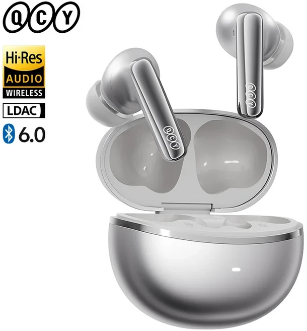 QCY 멜로버즈 N70 HT18 블루투스 6.0 무선 이어버드 하이 레졸루션 오디오 LDAC 적응형 ANC 이어폰 인이어, 01 China Mainland, 03 TIGOLD