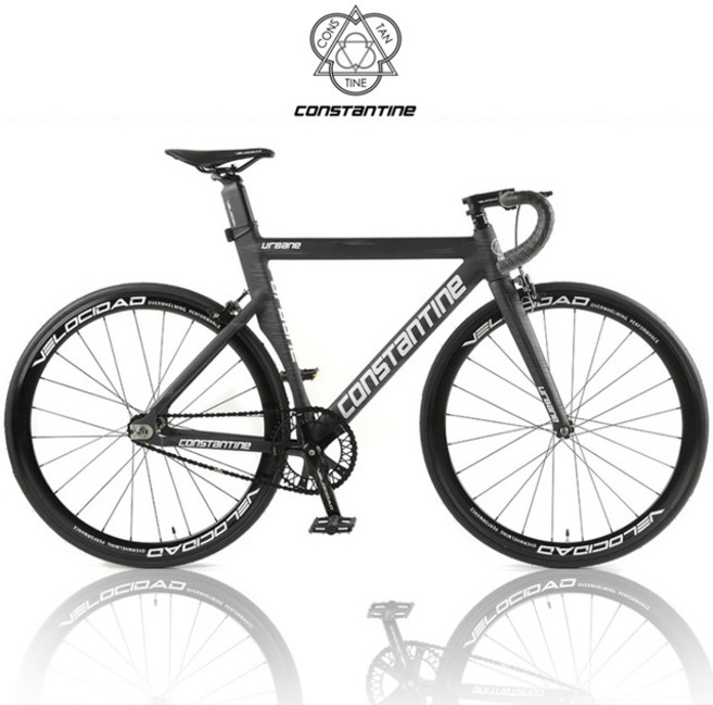 2025 콘스탄틴 어베인 픽시 자전거, 1개, 54cm, 스피드 블랙