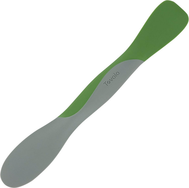토볼로 미니 스쿱 및 스프레드 도구 주방 식사 준비 땅콩버터 젤리 실리콘 BPA 프리 식기세척기 안전 스프레드기 블루 헤이즈 오이스터 그레이용 작은 샌드위치 주걱