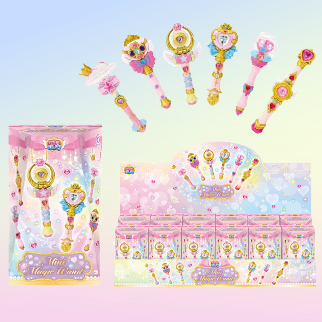 시즌 6 프린세스 캐치티니핑 미니어처 요술봉 12개 세트 박스구성, 1개