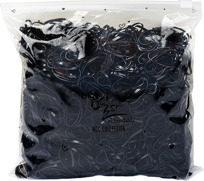 이쁨달다 봉봉밴드 대용량머리끈 쫀쫀 짱짱 선명!