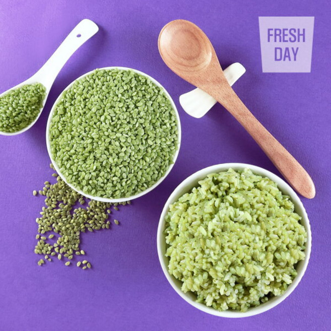 [프레시데이] [아리솔] 칠미칠색 무농약 기능성쌀 녹차쌀 2kg (1kgx2팩), 2개