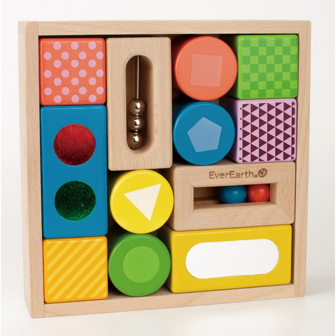 어린이집 교구 원목 장난감 아기 블럭 5세 6세 유아 우드 유치원 창의 뉴 블록, 1개